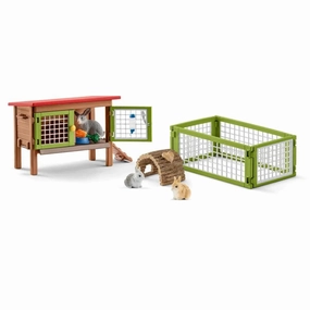 Safe materials SCHLEICH 42420 Rabbit Hutch Playset