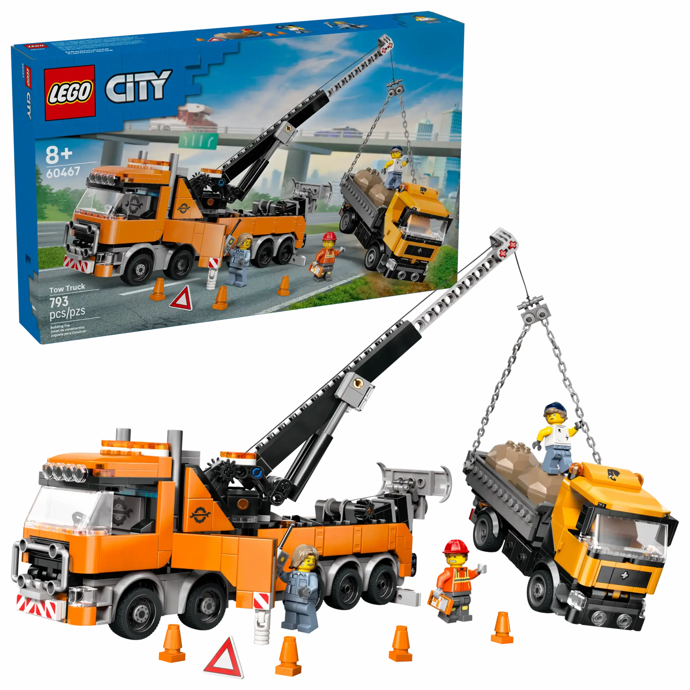 Game Mechanics Mineral Identification LEGO 60467 Heavy-Duty Recovery Tow Truck With Crane