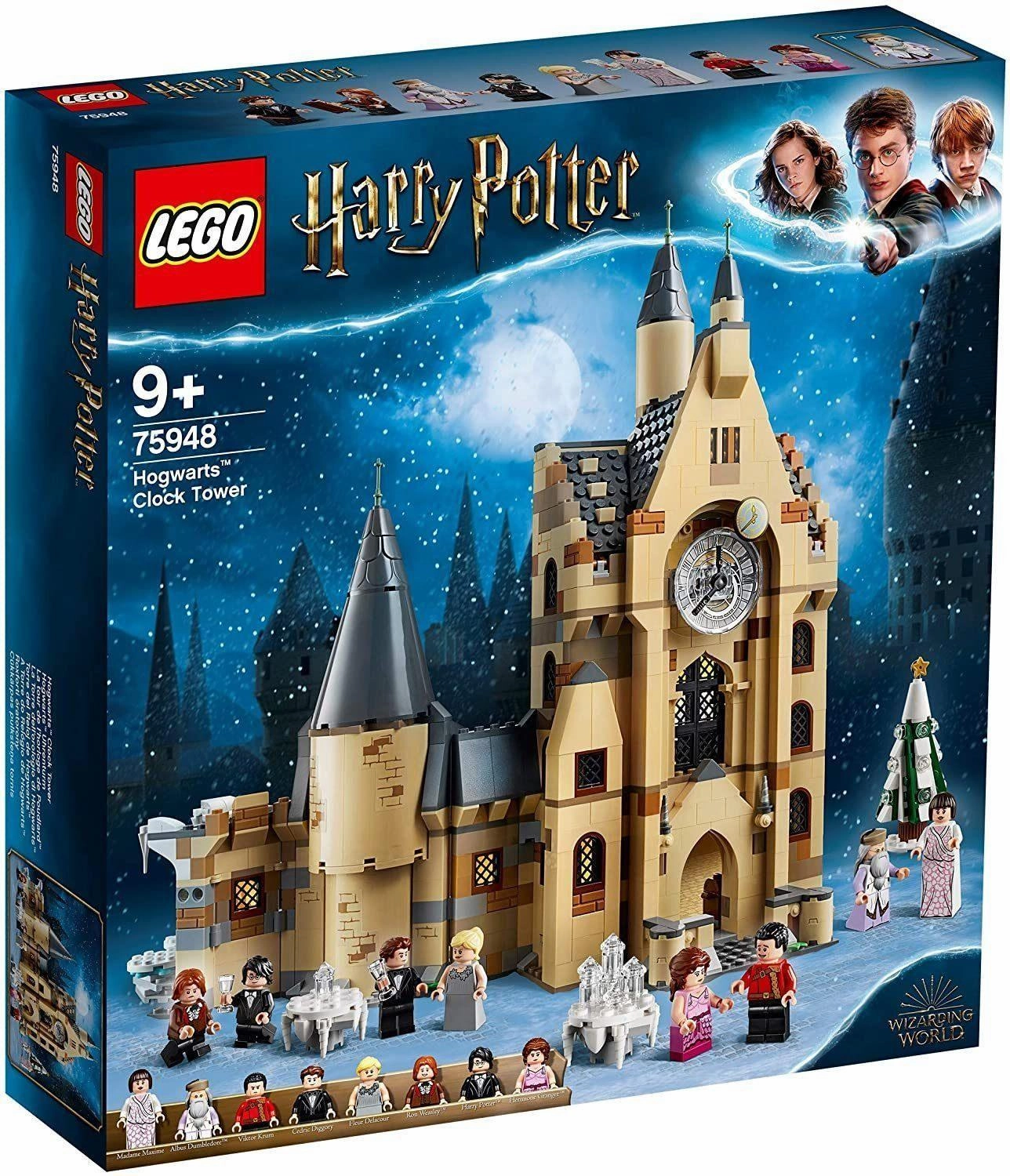 Galaxy Model Music Composition LEGO 75948 Harry Potter Hogwarts Castle Clock Tower Toy
