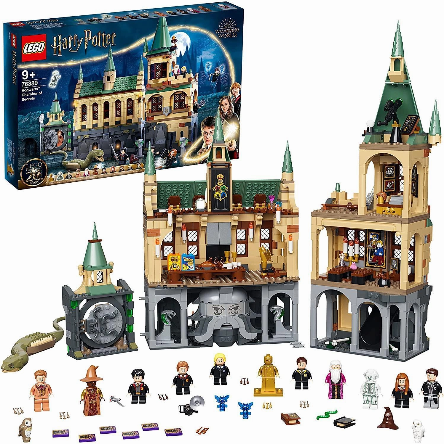 Brain Development Shadow Calculation LEGO 76389 Harry Potter Hogwarts Chamber of Secrets Castle - X-Display Set