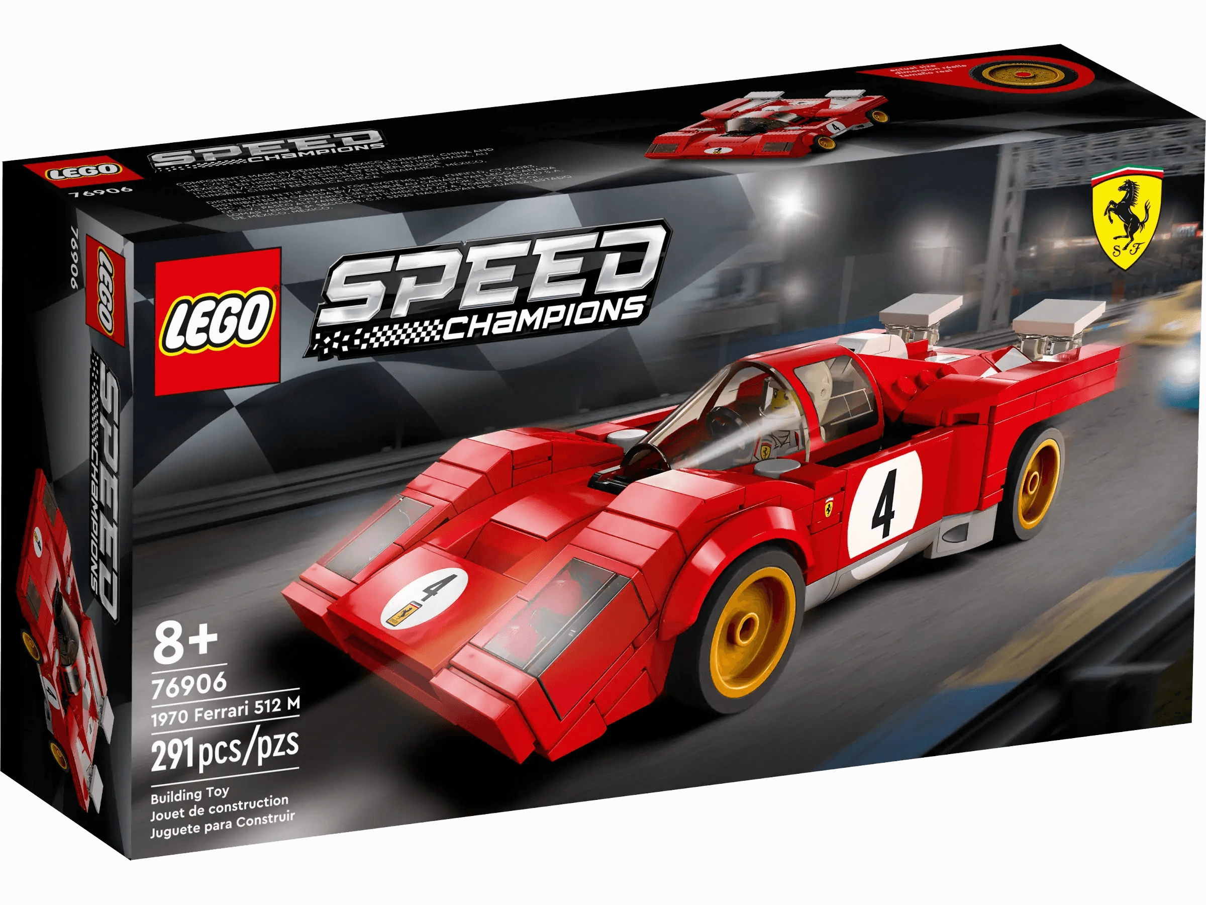 Space Explorer birthday party LEGO 76906 Speed Champions 1970 Ferrari 512 M