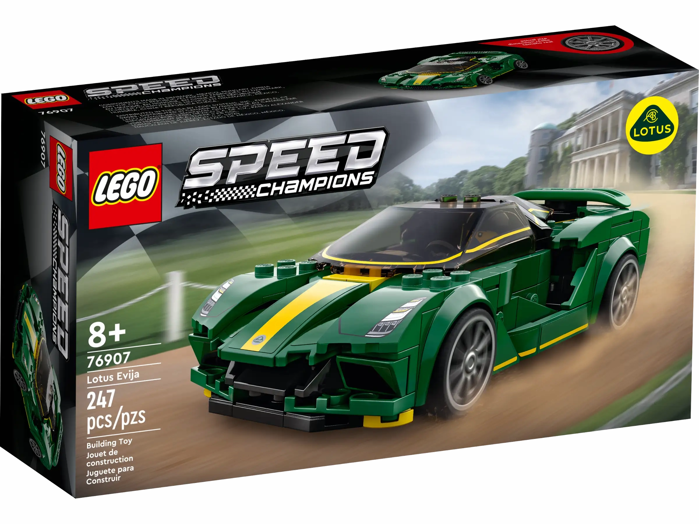 Trial Endure SpinOff Idea LEGO 76907 Speed Champions Lotus Evija