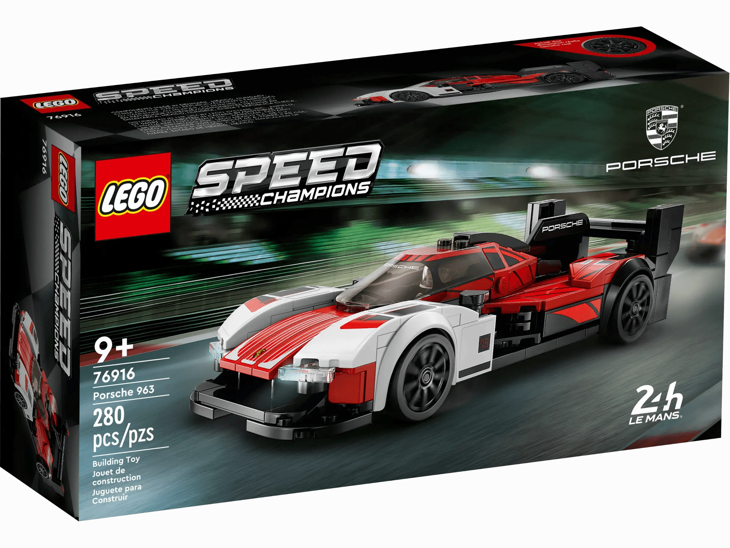 Research Process Character Level LEGO 76916 Speed Champions Porsche 963