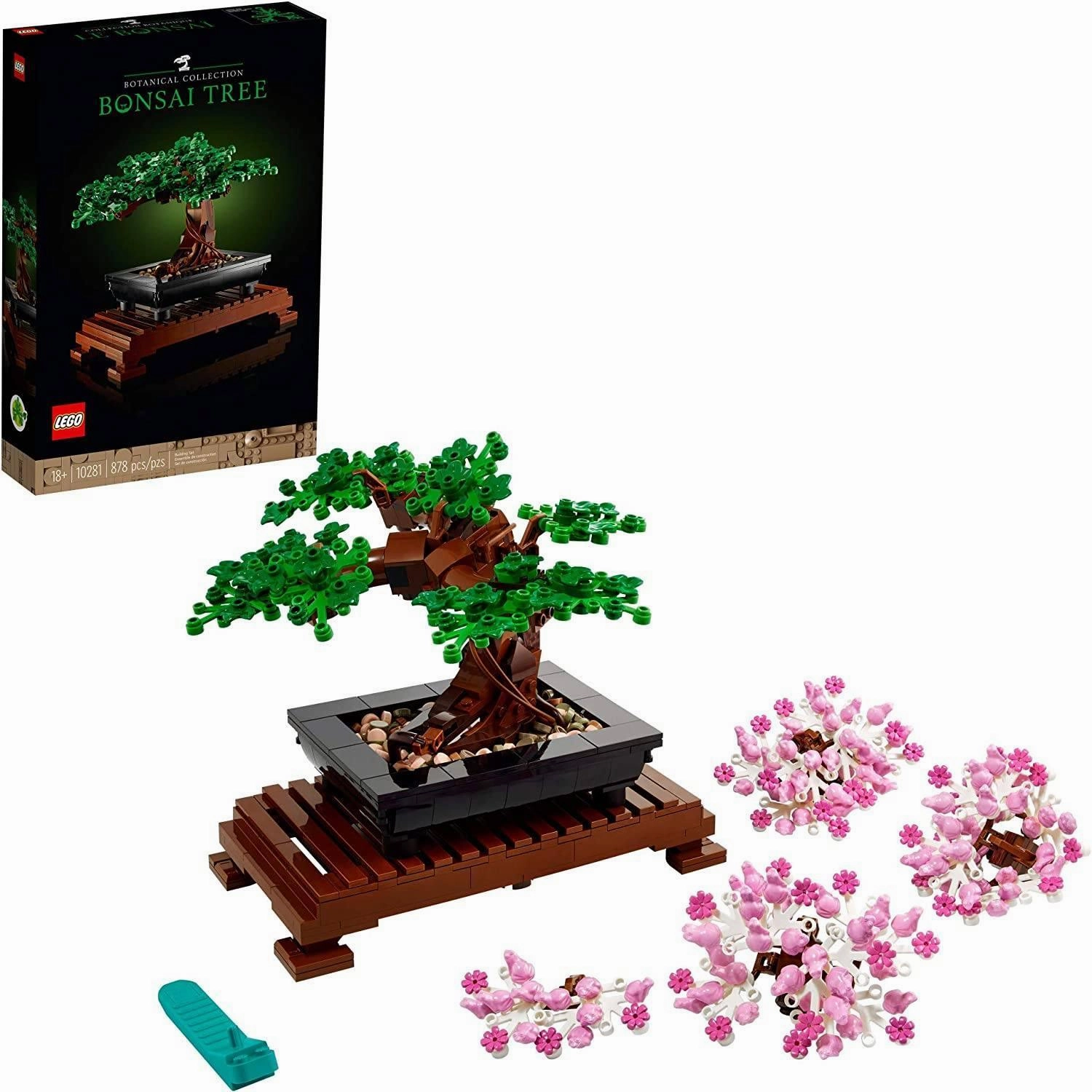 AI Assistant Animation Frame LEGO BOTANICALS 10281 Bonsai Tree Building Kit For Adults
