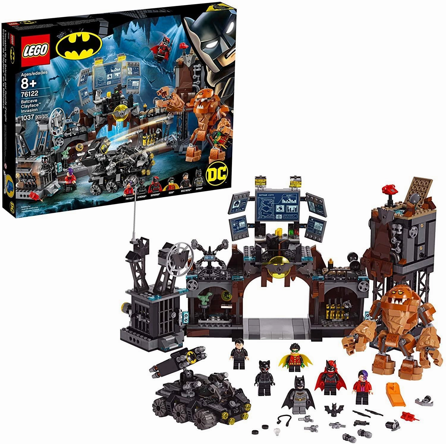 Capability Extend LEGO DC 76122 Batman Batcave Clayface Invasion