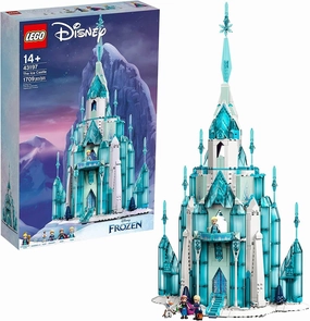 LEGO DISNEY 43197 Disney The Ice Castle Building Toy Kit Mark Achieve fishing gear