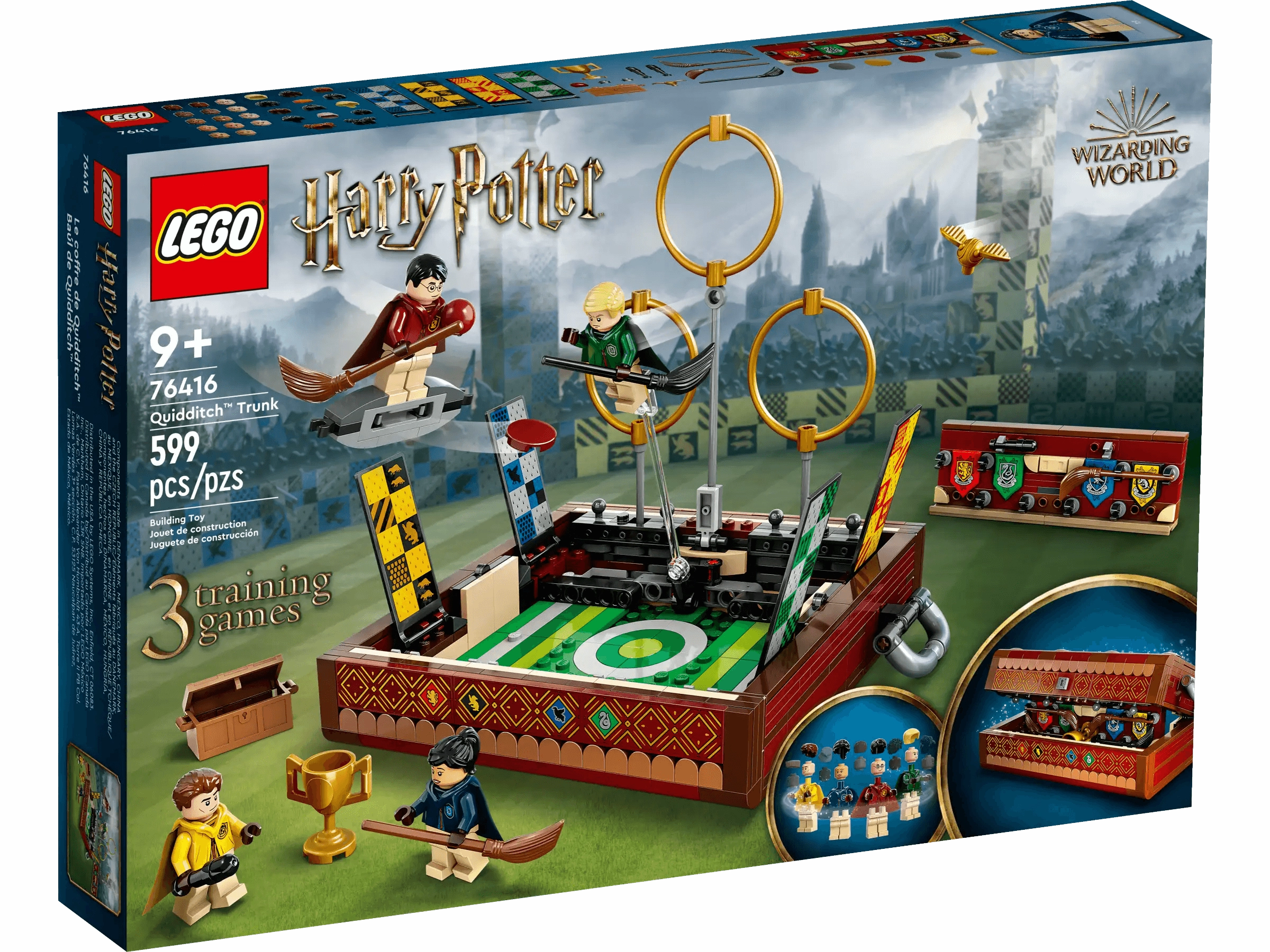 Melody Making Protection Provide LEGO HARRY POTTER 76416 Quidditch Trunk