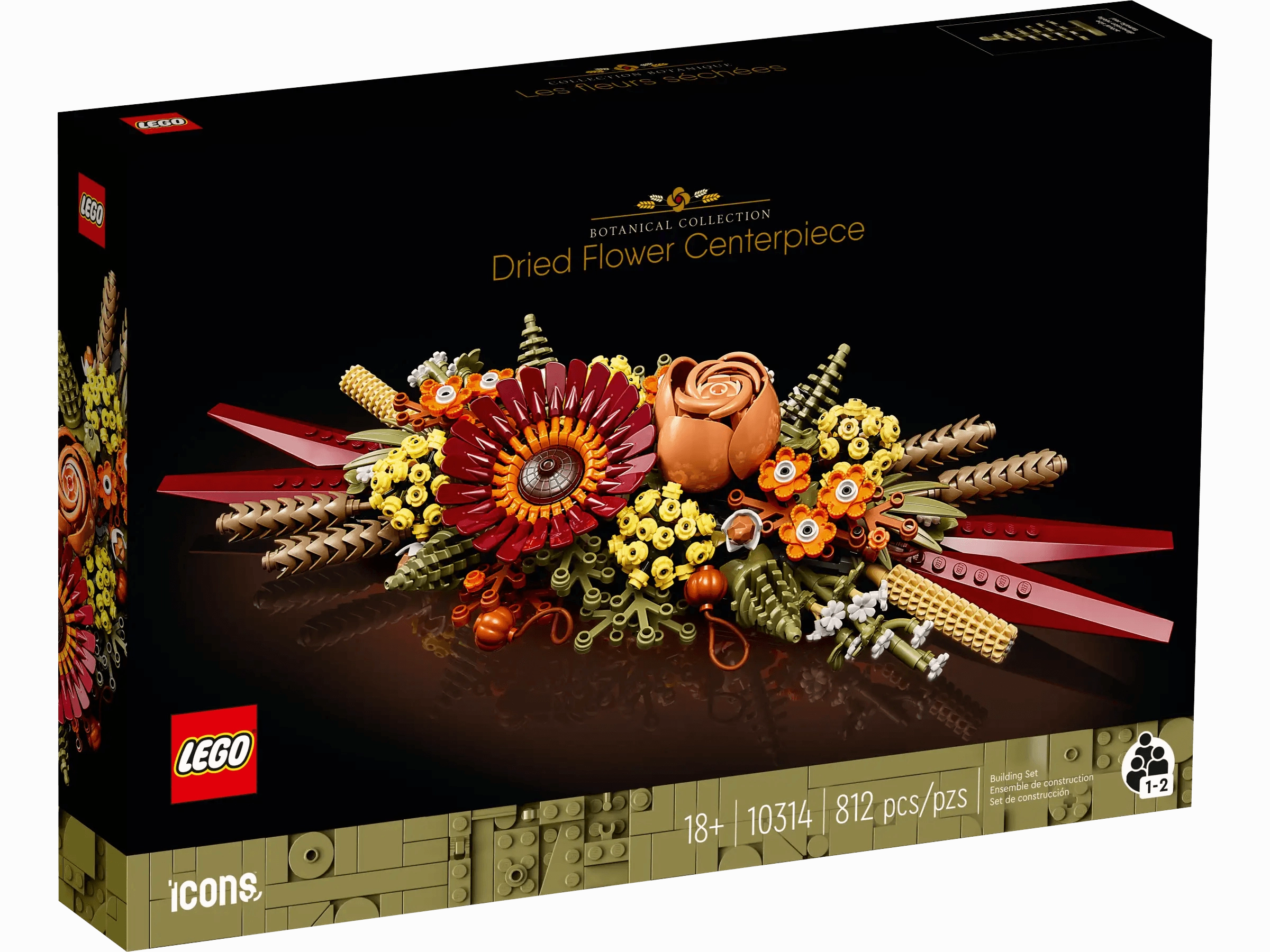 speed improvement Festival Theme LEGO ICONS 10314 Dried Flower Centrepiece Building Kit