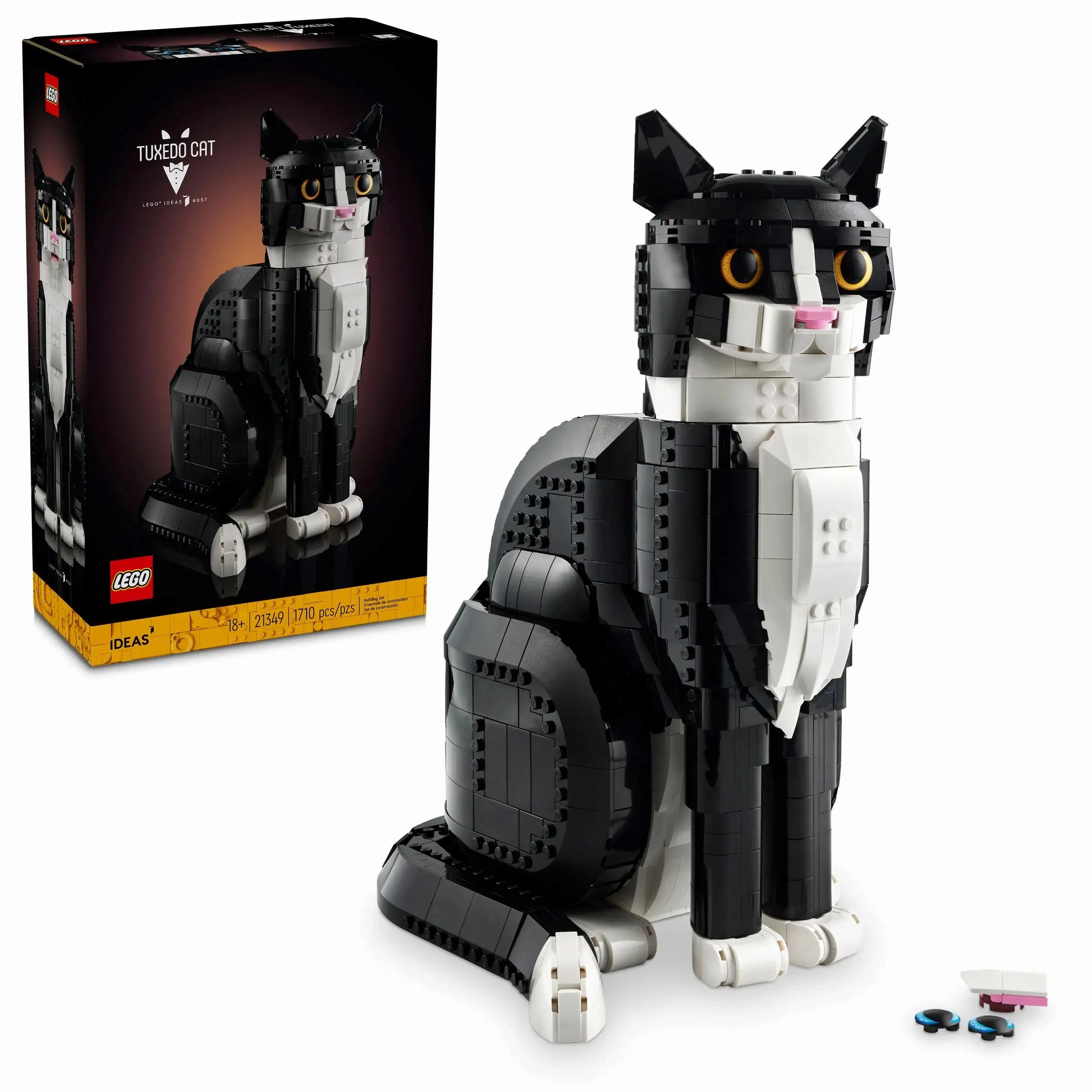 Experience Enhancement Jungle Adventure LEGO IDEAS 21349 Tuxedo Cat