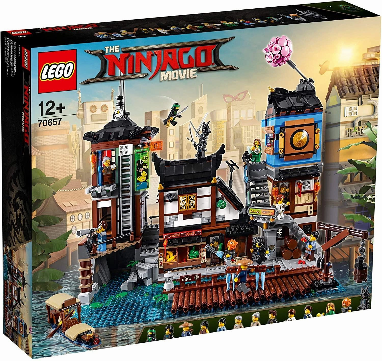 LEGO NINJAGO 70657 Movie City Docks Science Kit
