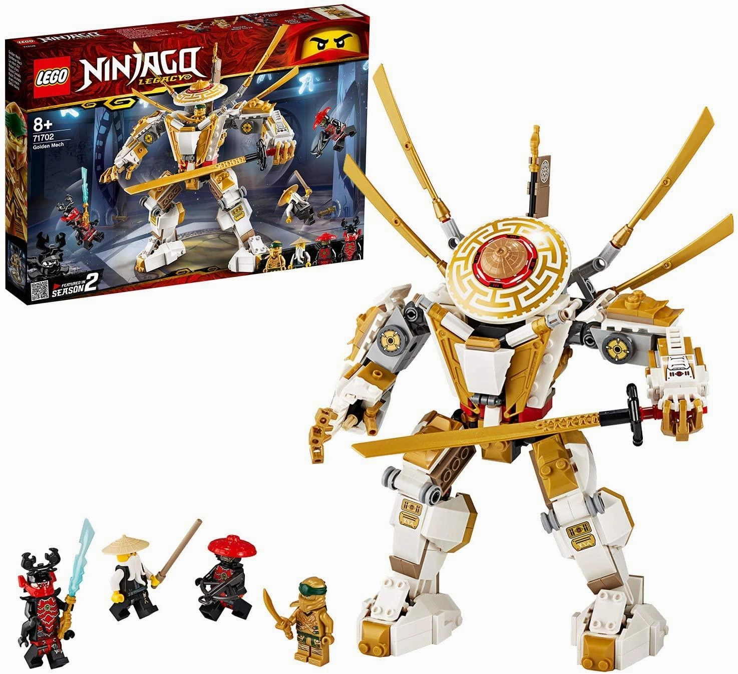 LEGO NINJAGO 71702 Legacy Golden Mech Magnifying Glass