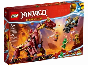 LEGO NINJAGO 71793 Heatwave Transforming Lava Dragon Ability Unlock