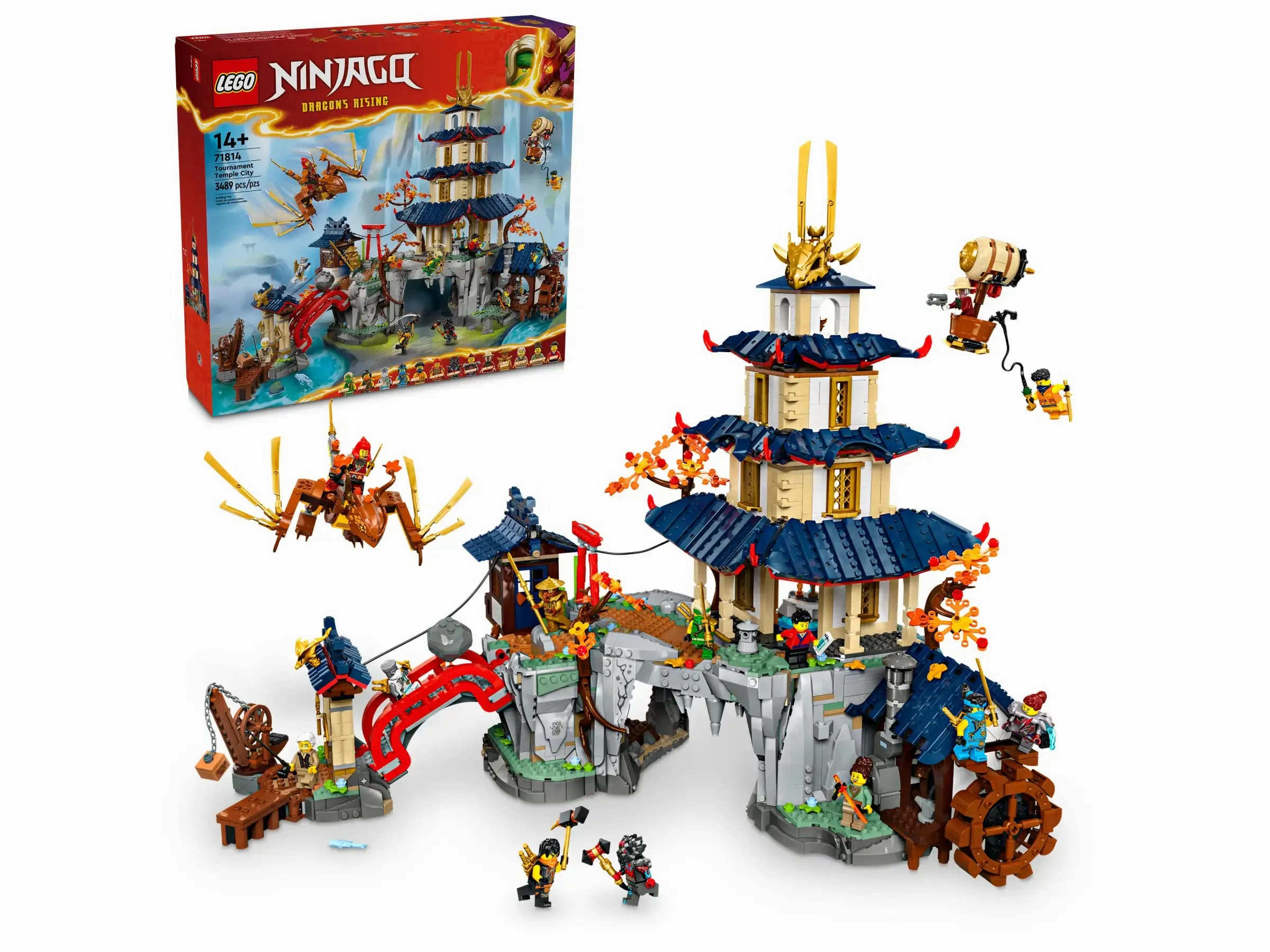 Tactic Evolution LEGO NINJAGO? 71814 Tournament Temple City