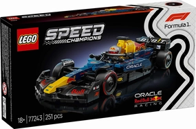 LEGO SPEED CHAMPIONS 77243 Oracle Red Bull Racing RB20 F1 Race Car Agility Training