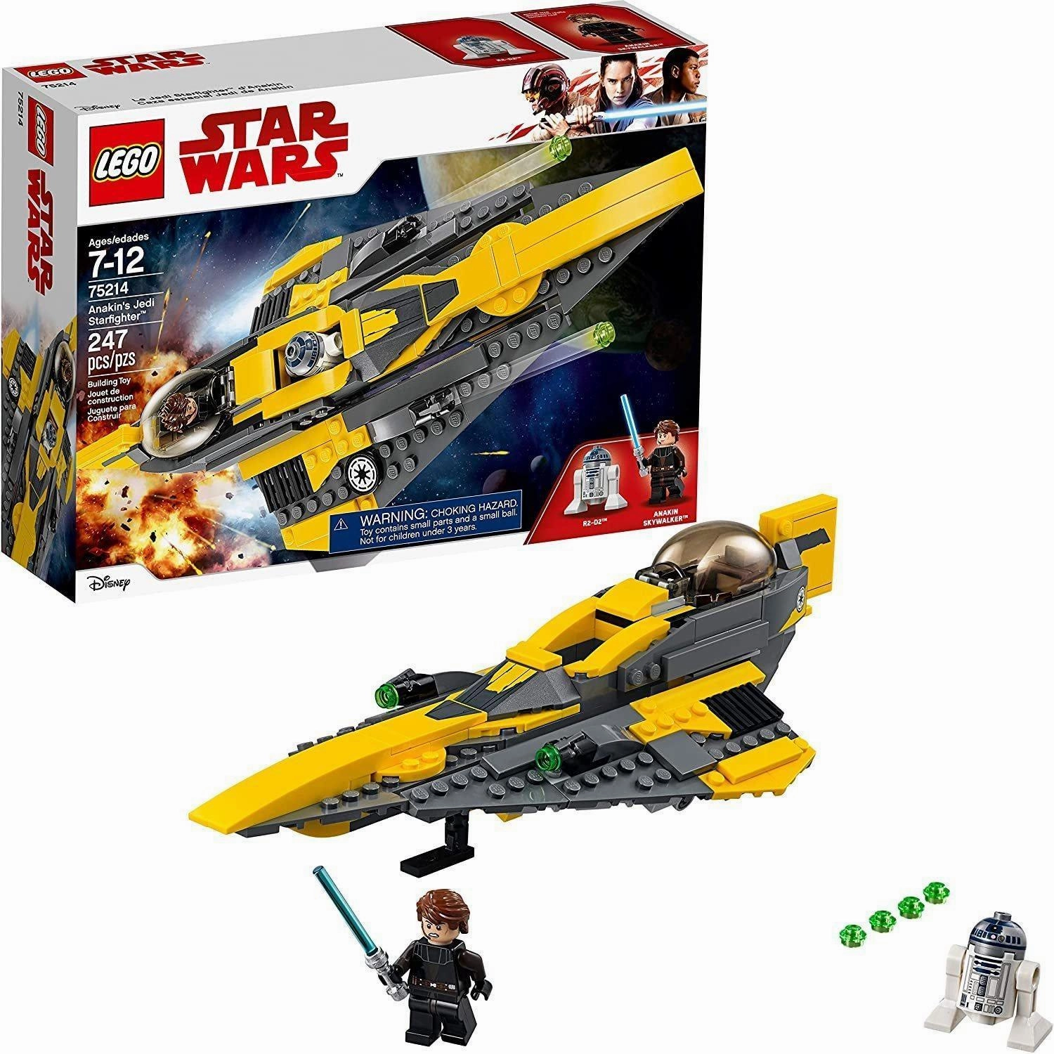 Cyber Pet LEGO STAR WARS 75214 Anakin's Jedi Starfighter?