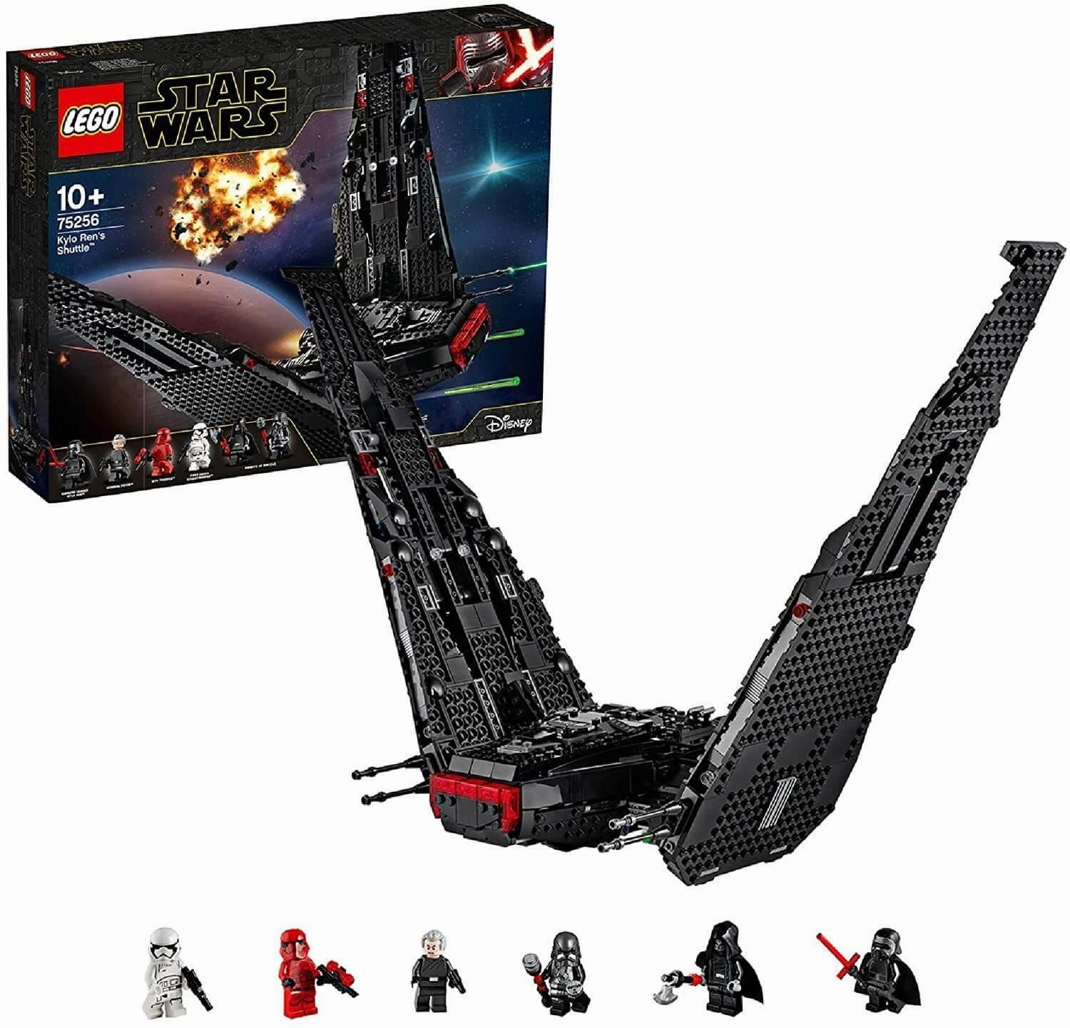 LEGO STAR WARS 75256 Star Wars Kylo Ren??s Shuttle Starship Rest Position