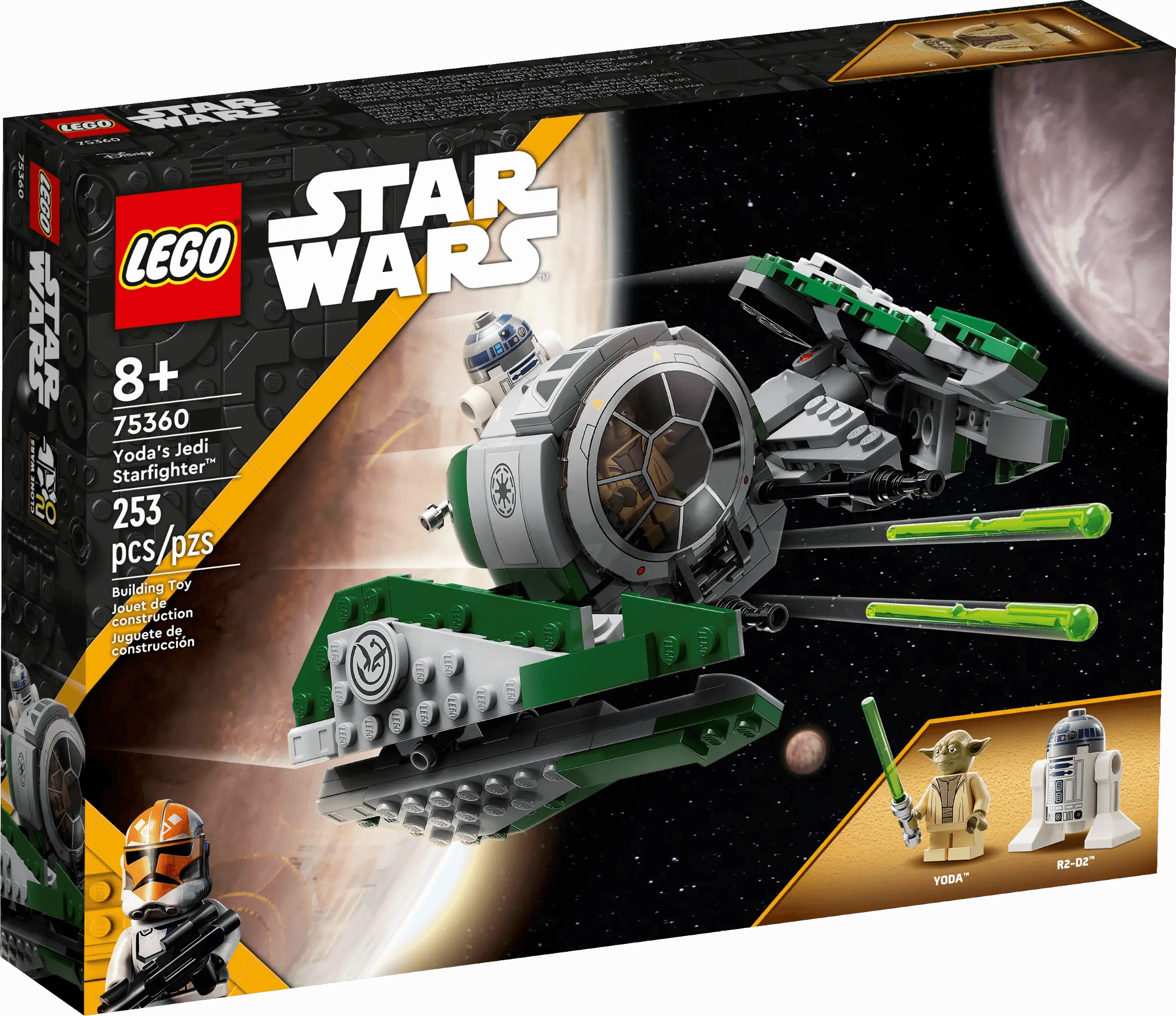 Computer Game Movie Set LEGO STAR WARS 75360 STAR WARS Yoda's Jedi Starfighter?