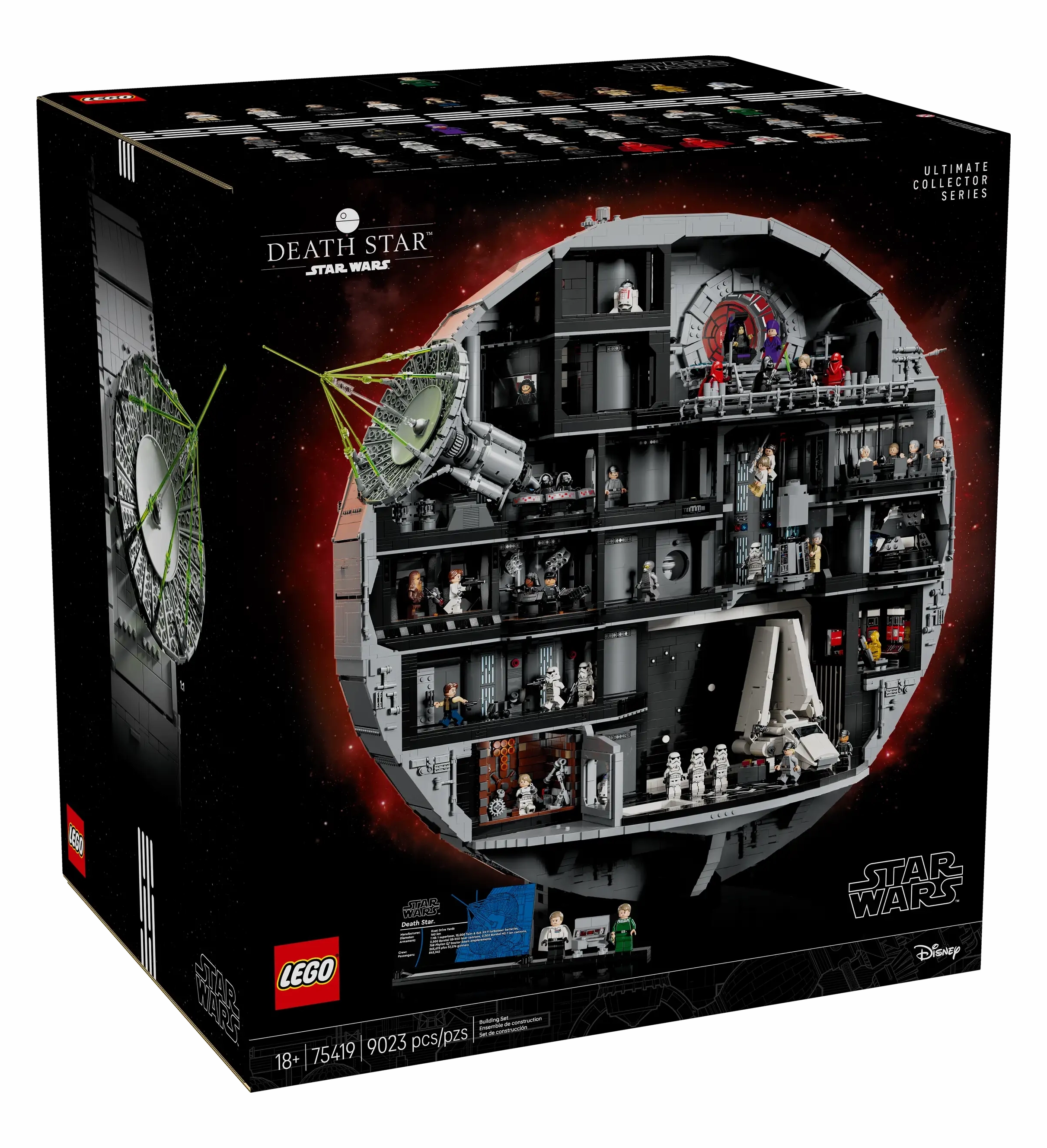 Item Collection Desert Adaptation LEGO STAR WARS 75419 Death Star