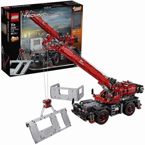 LEGO TECHNIC 42082 Rough Terrain Crane Advanced Building Set Augmented reality Coral Reef