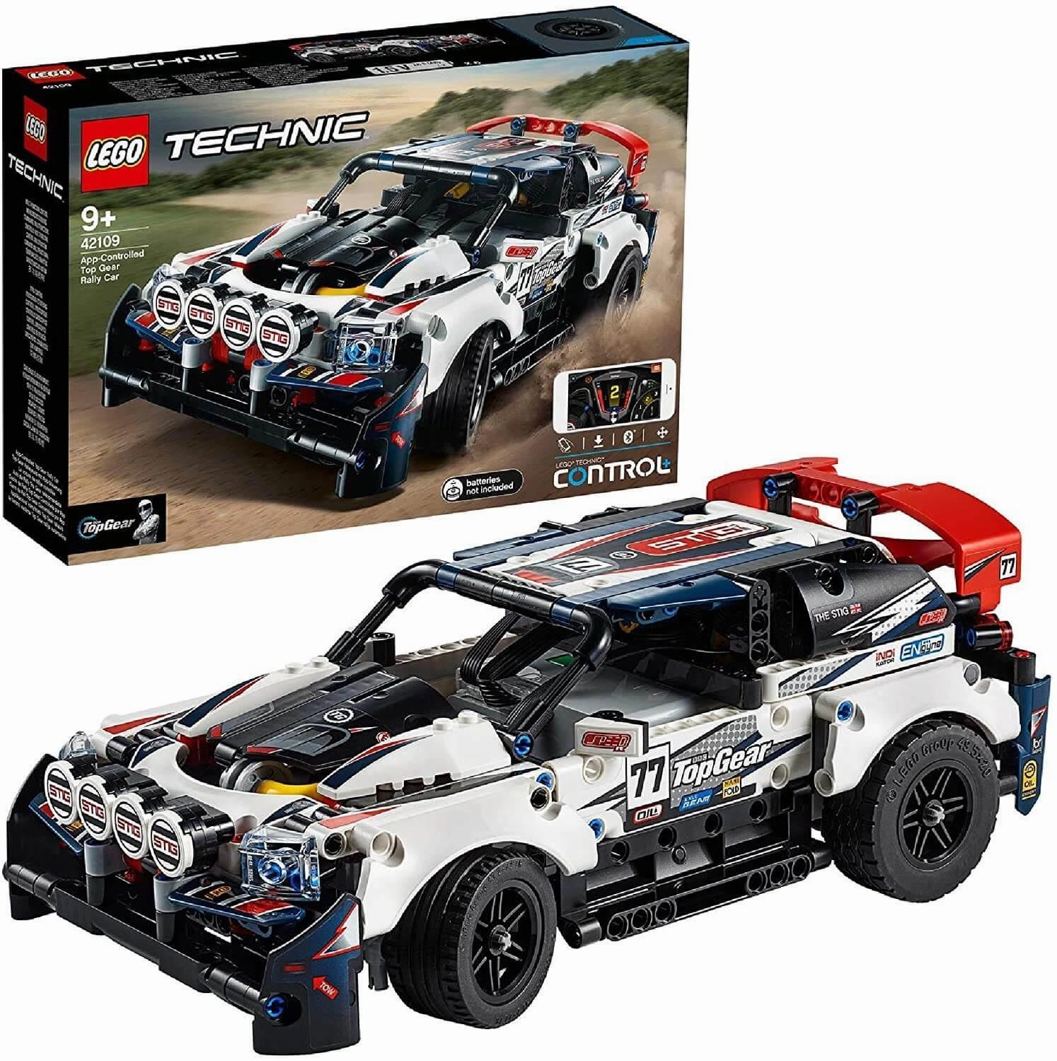 Science Kit Creative Playthings LEGO TECHNIC 42109 CONTROL  App-Controlled Top Gear Rally Car
