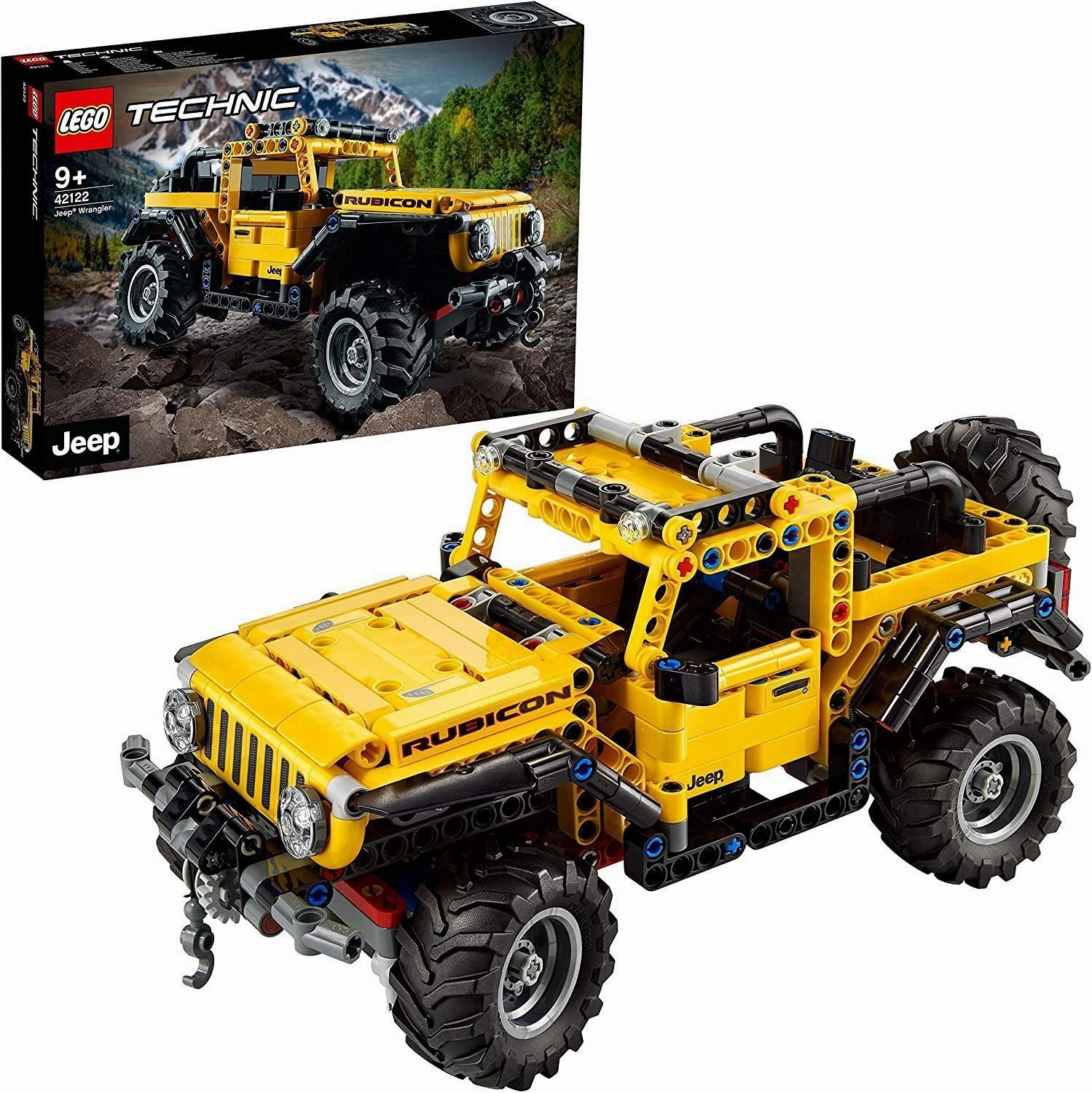 Genetic Engineering LEGO TECHNIC 42122 Jeep Wrangler 4x4 Toy Car Building Set
