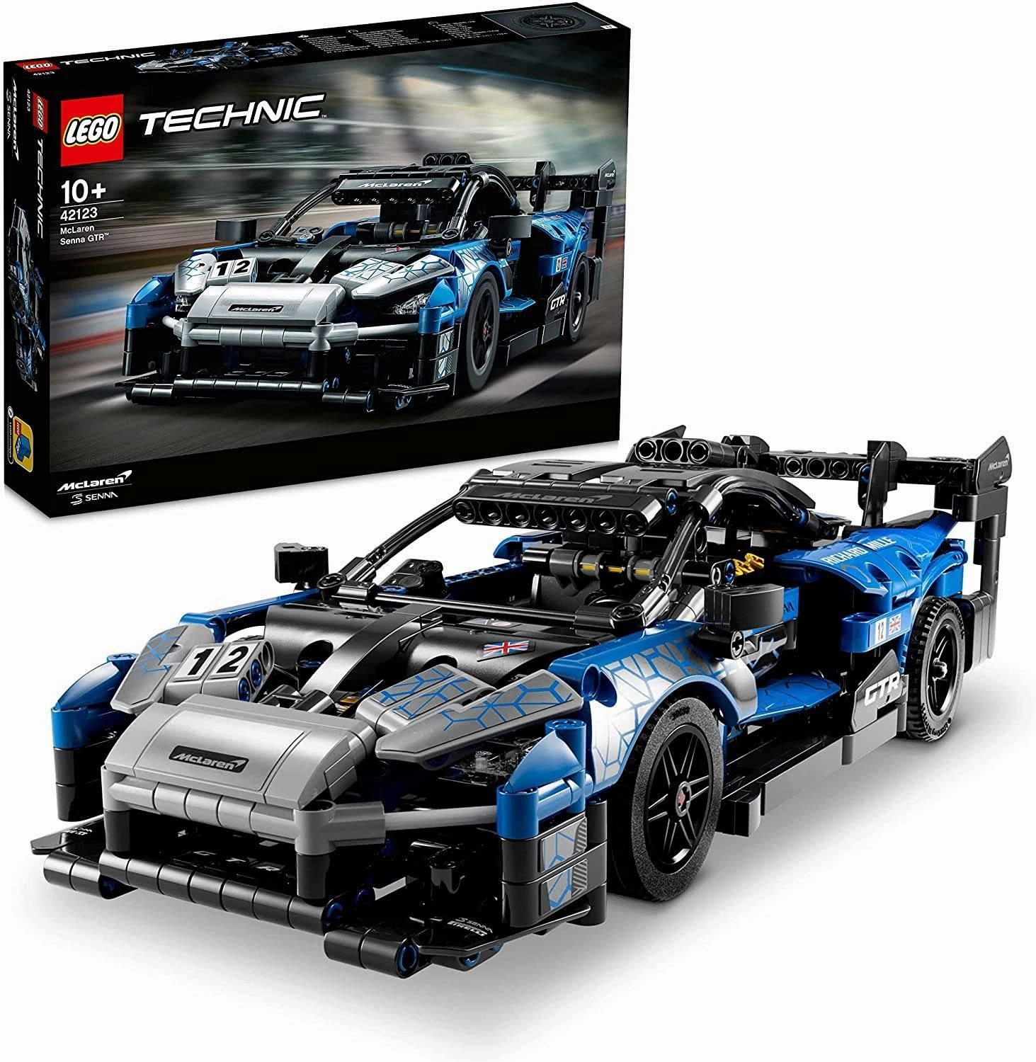Tornado Model LEGO TECHNIC 42123 McLaren Senna GTR Model Racing Car Toy