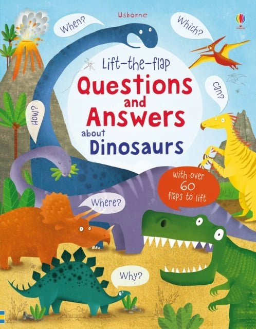 Astronaut Figure Loyalty Show Lift the Flap Questions and  Answers about Dinosaurs Board Book