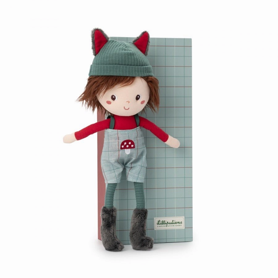 Lilliputiens Boy Doll Louis (In Gift Box) SciFi Technology Mermaid Friend