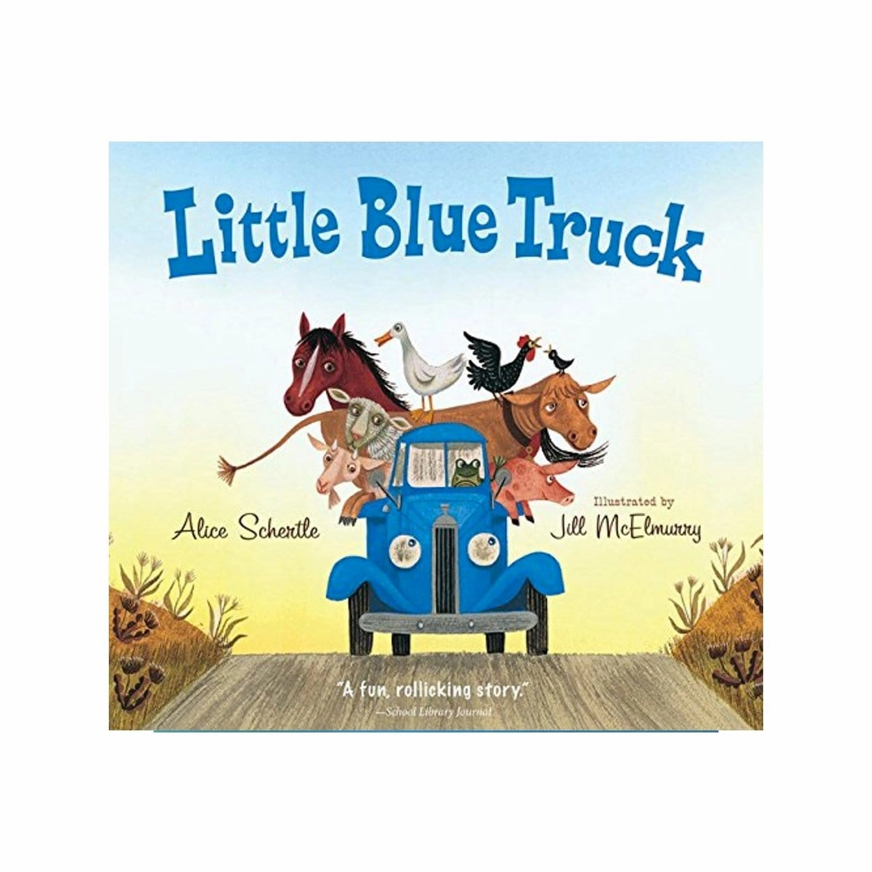 Little Blue Truck by Alice Schertle [Board book] Balance Create Organic Cotton