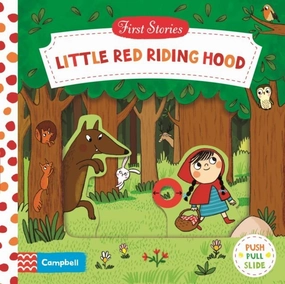 Rest Position Little Red Riding Hood Push, Pull, Slide Board Book