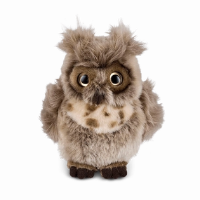 LIVING NATURE Brown Owl Soft Toy 18cm Perspective Develop