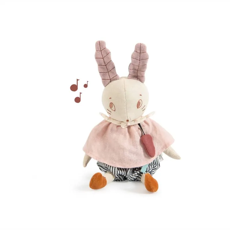 Recognition Earn Lune the Rabbit - Musical Toy - Moulin Roty
