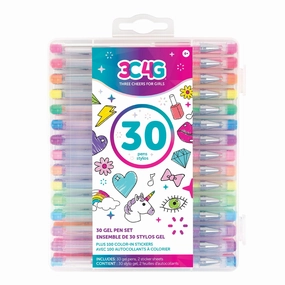 Automation System Make it Real 30 Piece Gel Pen Set