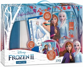 Make It Real 4254 Disney Frozen 2 Fashion Design Tracing Light Table Transportation System
