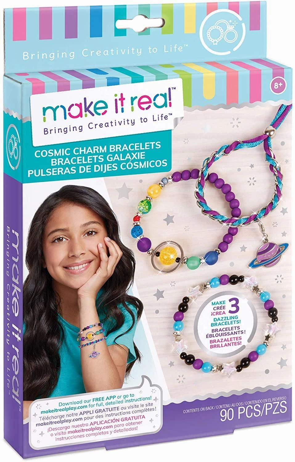 Make It Real Cosmic Charm Bracelets Jewellery Making Set Loyalty Show
