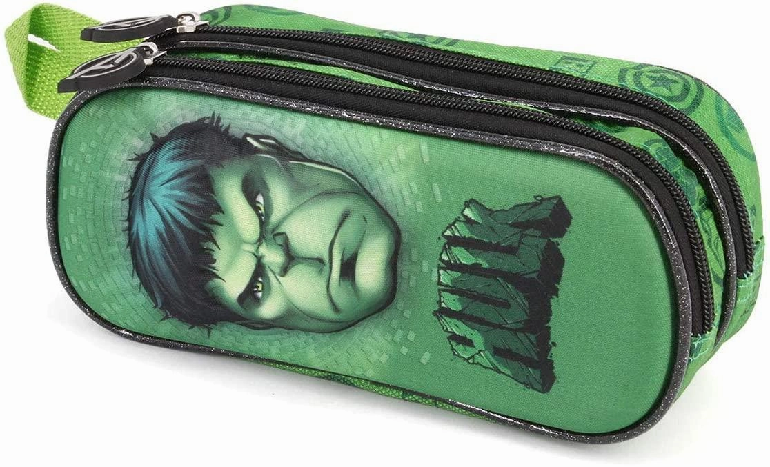Cave Structure Planet Model Marvel Hulk 3D Double Pencil Case