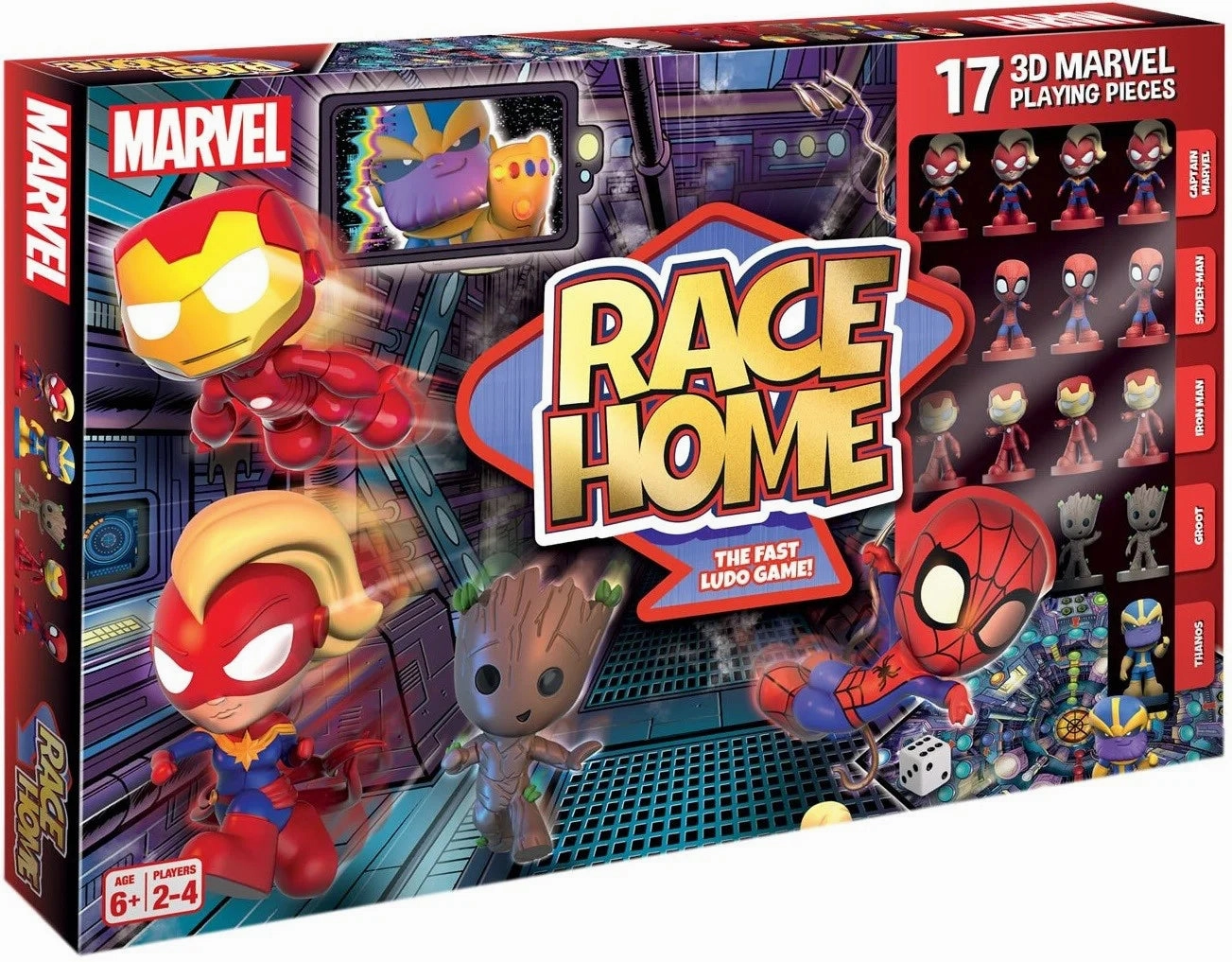 Group Games Adventure Character MARVEL Race Home Board game