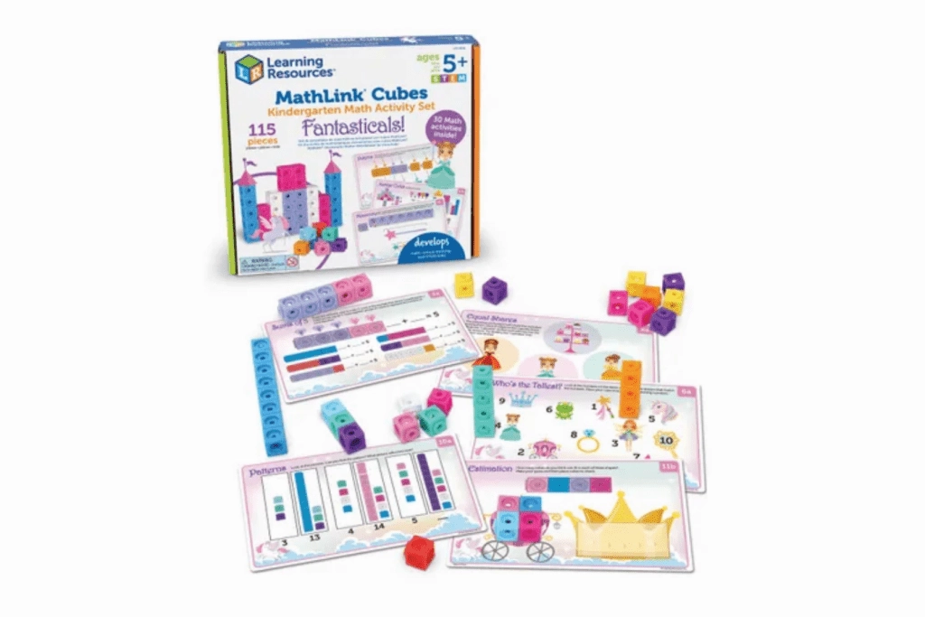 MathLink Cubes Kindergarten Math Activity Set: Fantasticals! Prize Get