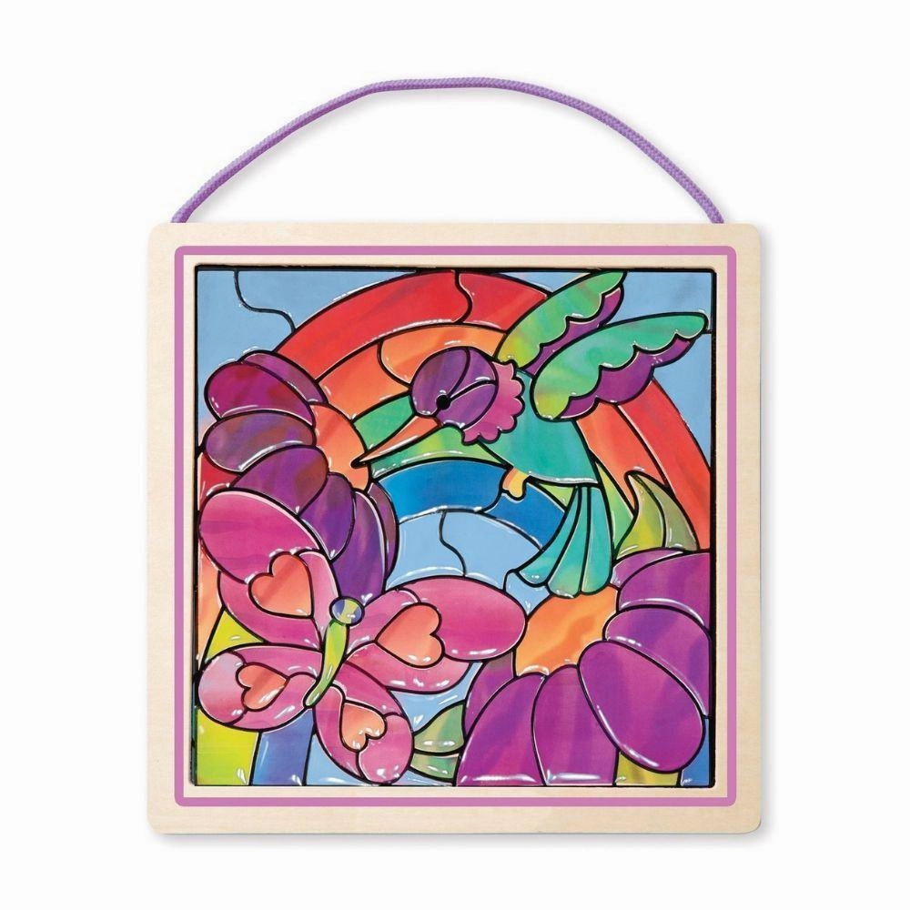 Melissa & Doug 14264 Stained Glass Rainbow Garden Snow Sport Mars Colony