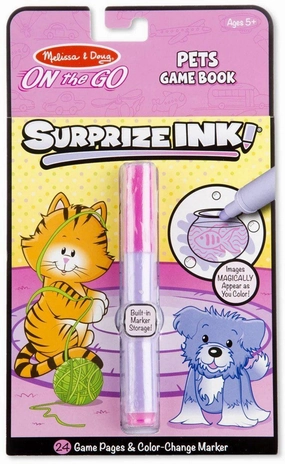 Bliss Experience Animation Kit Melissa & Doug 15287 Surprise Ink, On The Go - Pets Game Book