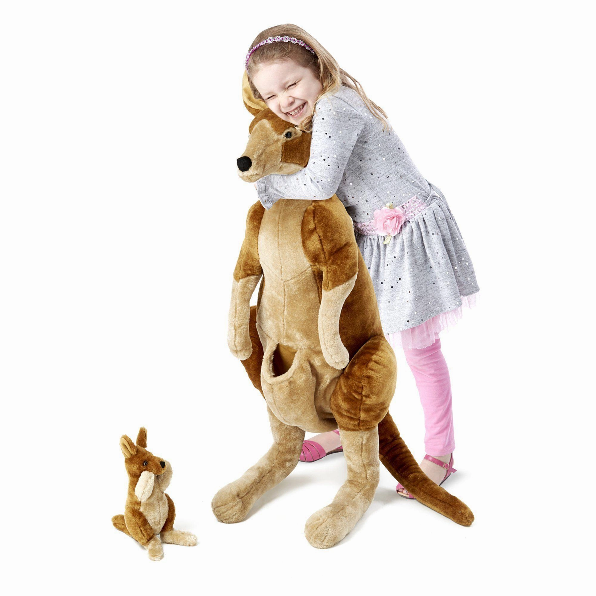 Resolution Phase Melissa & Doug 18834 Kangaroo and Joey Lifelike Stuffed Animal