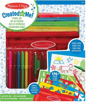 Tactic Evolution Rainy Day Melissa & Doug 40624 Created by Me! Stencil Art Activity Kit
