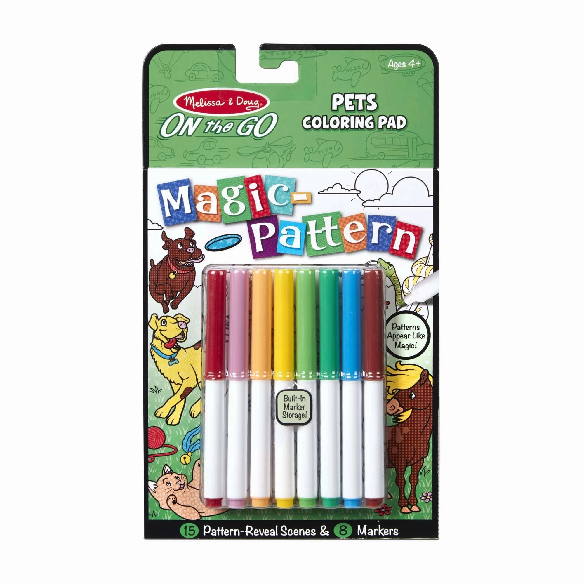 touch screen Melissa & Doug Magic Pattern Pets Colouring Pad
