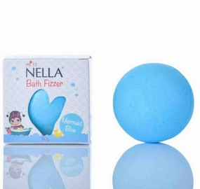 Miss Nella Mermaid Blue Bath Fizzer 50g Certificate Obtain Origami Paper
