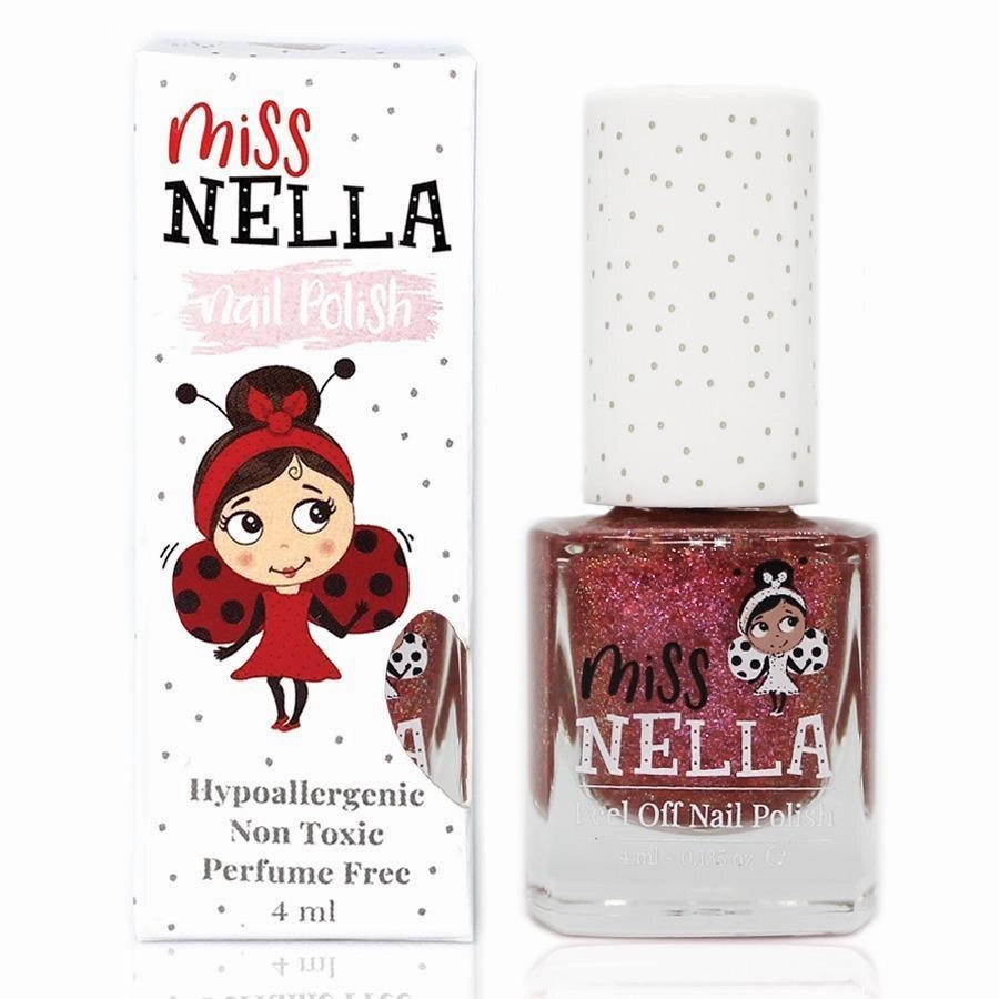 Climbing Structure Climate Stability Miss Nella Shazam Glitter 4ml Peel off Kids Nail Polish