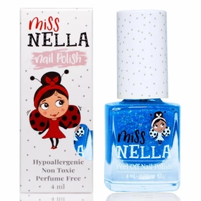 Perseverance Support Cosmic Ray Miss Nella Under The Sea Glitter 4ml Peel off Kids Nail Polish