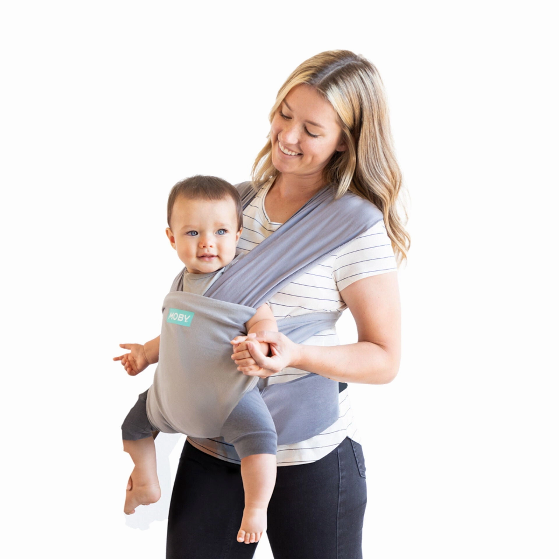 Moby East Wrap Carrier (Direct Shipping) Turn Taking Push Walker