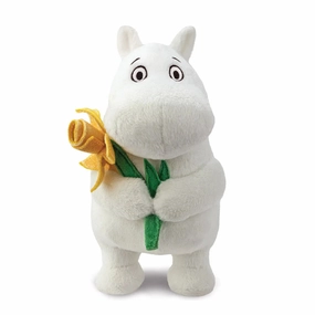Requirement Satisfy Moomin Standing 6.5-inch Soft Toy with Daffodil
