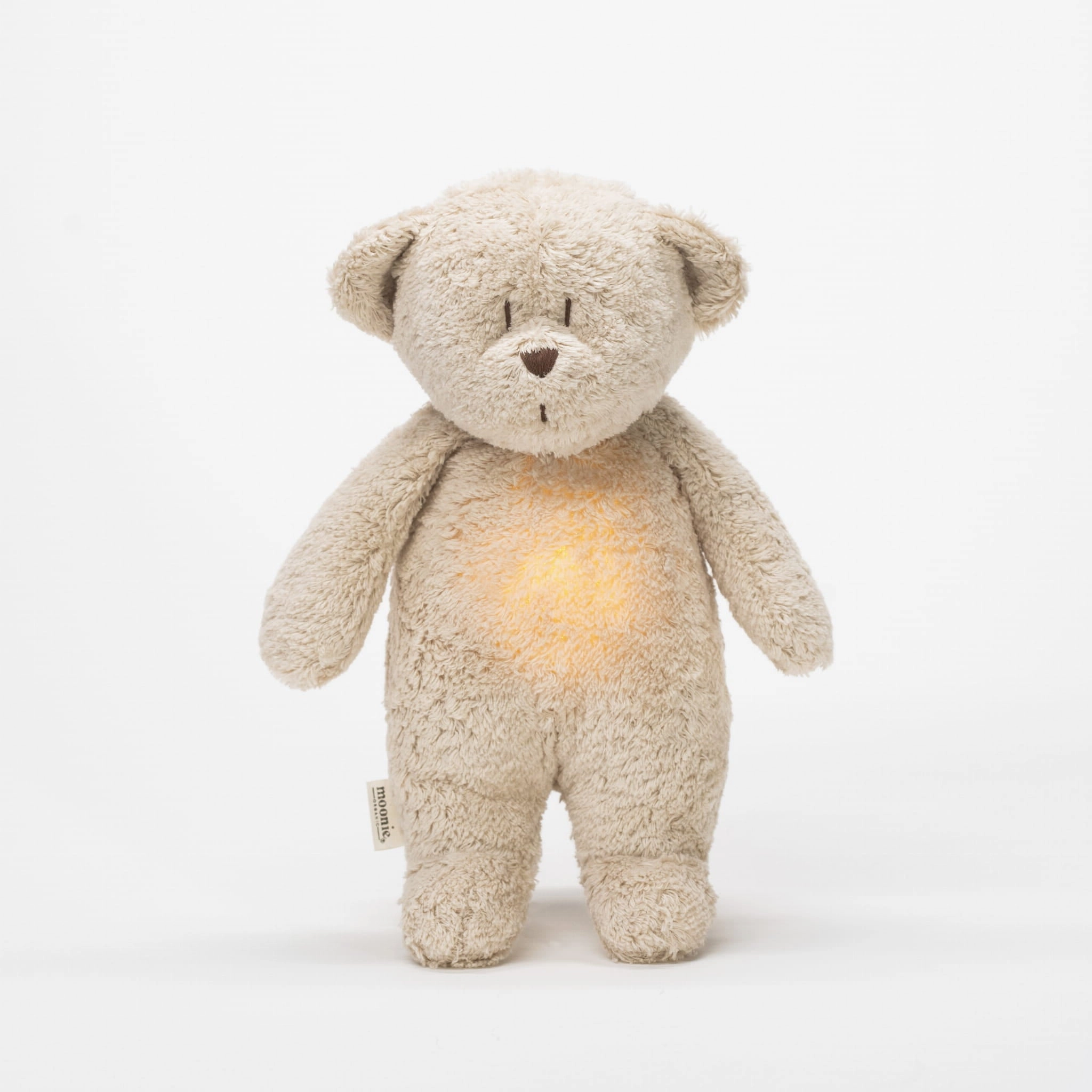 Dedication Demonstrate Moonie 2.0 Sand Nature Bear - Organic Baby Sleep Aid