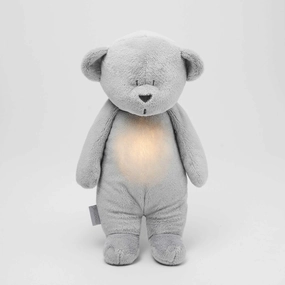 Request Honor Backyard Game Moonie 2.0 Silver Humming Bear with Lamp  Organic Baby Sleep Aid